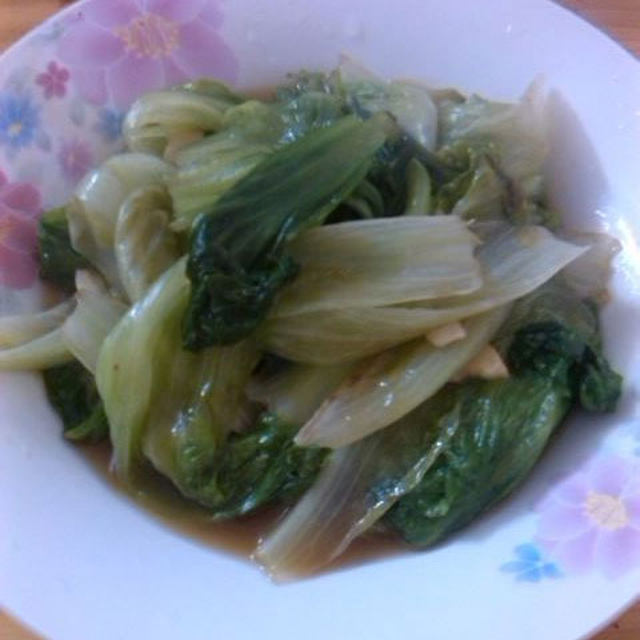 蚝油生菜