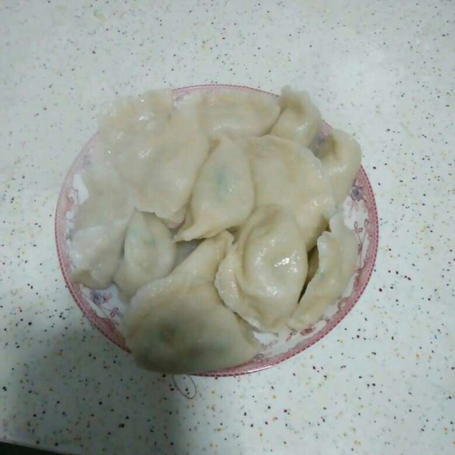 猪肉鲜虾白菜饺子