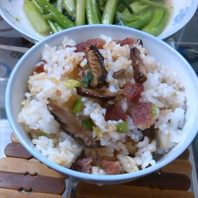 花样米饭—腊肠焖饭