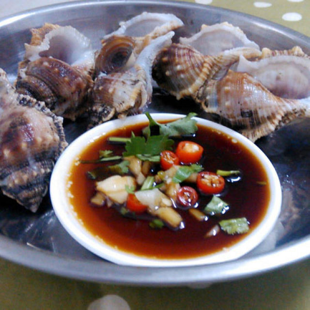 酱汁海螺
