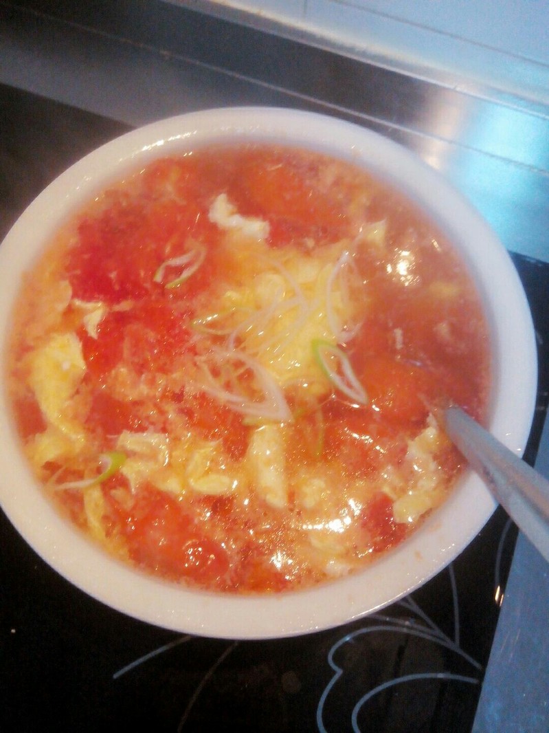 西红柿鸡蛋汤汤图片