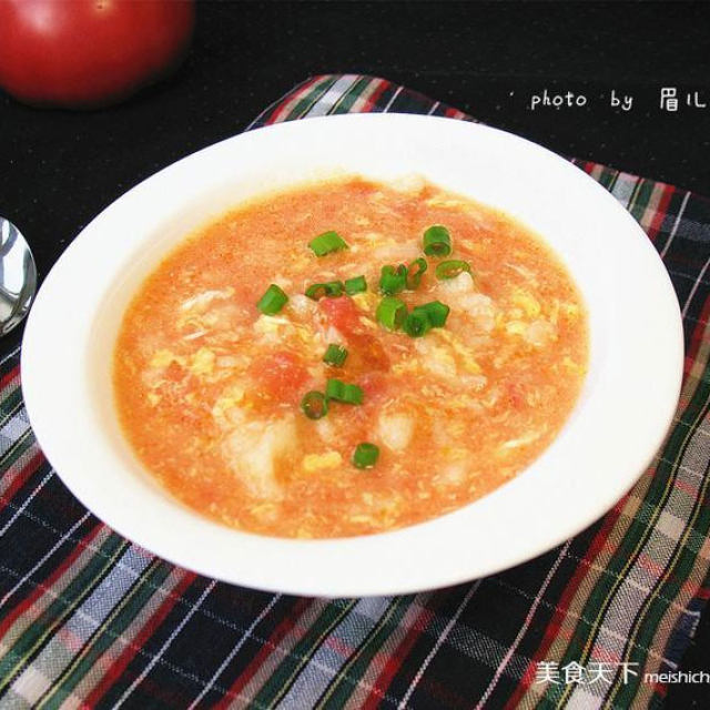 西红柿鸡蛋疙瘩汤的做法_西红柿鸡蛋疙瘩汤怎么做_眉儿的菜谱_美食天下