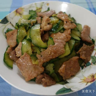 黃瓜肉片的做法大全_黃瓜肉片的家常做法_怎麼做好吃_圖解做法與圖片