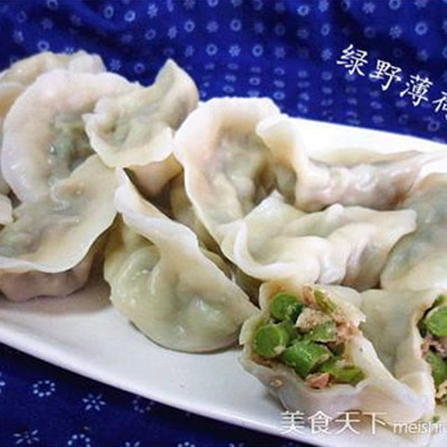 蚝油豇豆饺