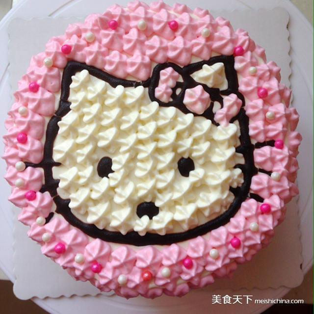 hello Kitty蛋糕