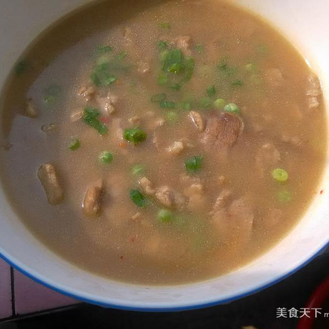 豌豆肉片汤