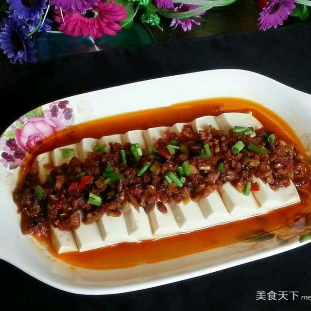 肉末豆腐