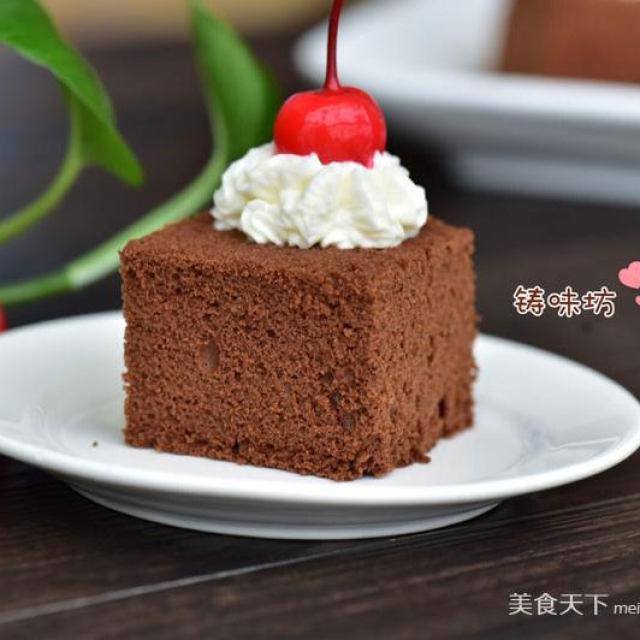 【巧克力海绵蛋糕】