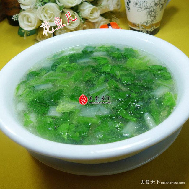 五号菜蚕豆汤