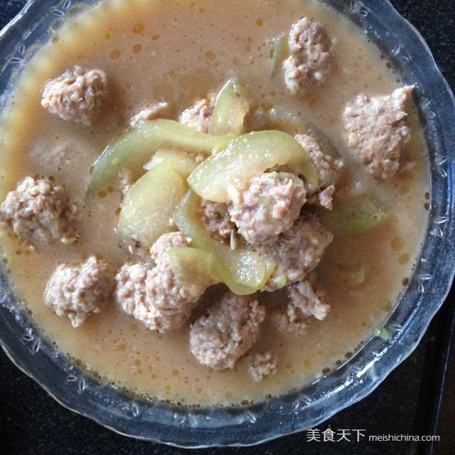 肉丸汆冬瓜