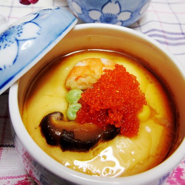 鸡蛋的完美归宿——日式茶碗蒸