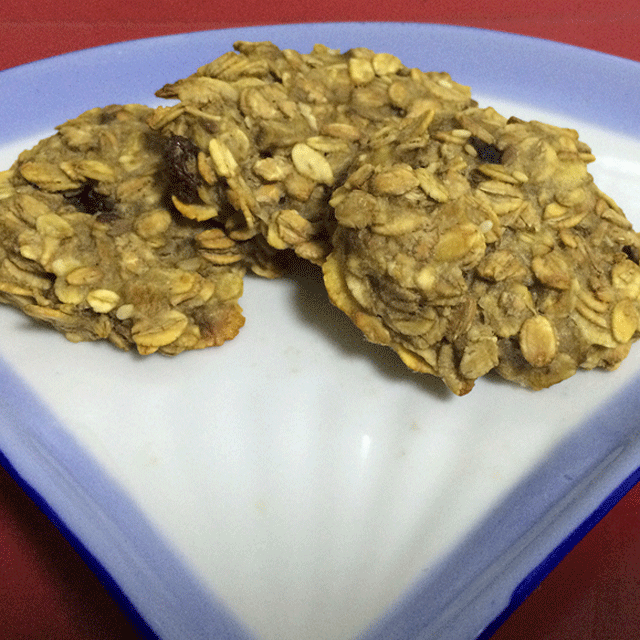 香蕉燕麦饼干