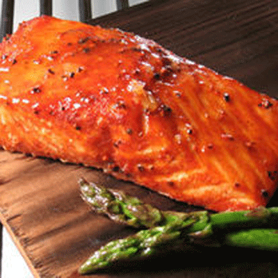 Plank Salmon（木板三文鱼）