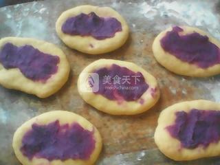 紫薯花卷面包的做法步骤：5