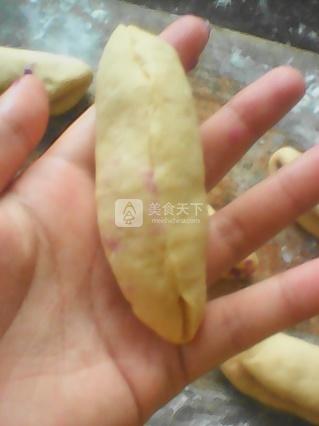 紫薯花卷面包的做法步骤：7