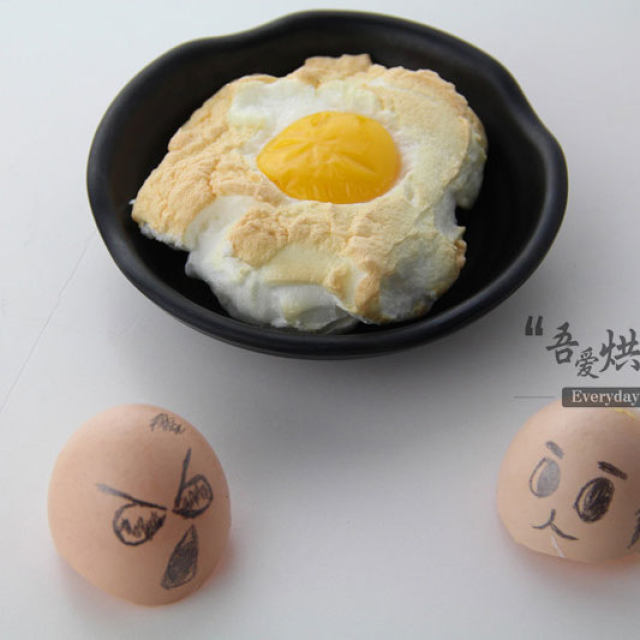 鸡蛋新吃法——梦幻棉密云彩蛋
