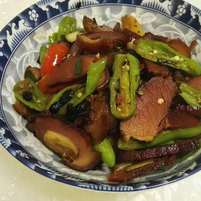 青椒炒腊肉