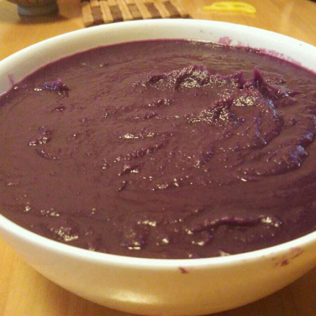 紫薯馅泥