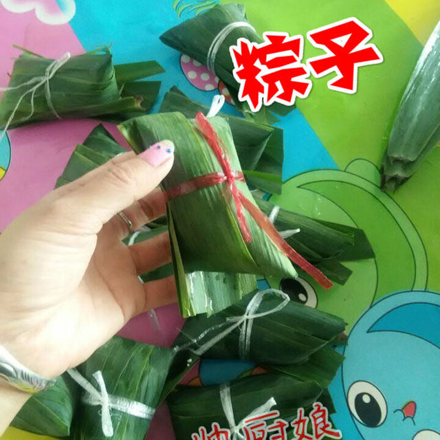 豇豆红枣粽子~粽子包法以及做法