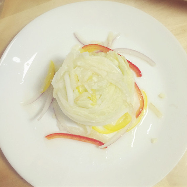 韩式白泡菜