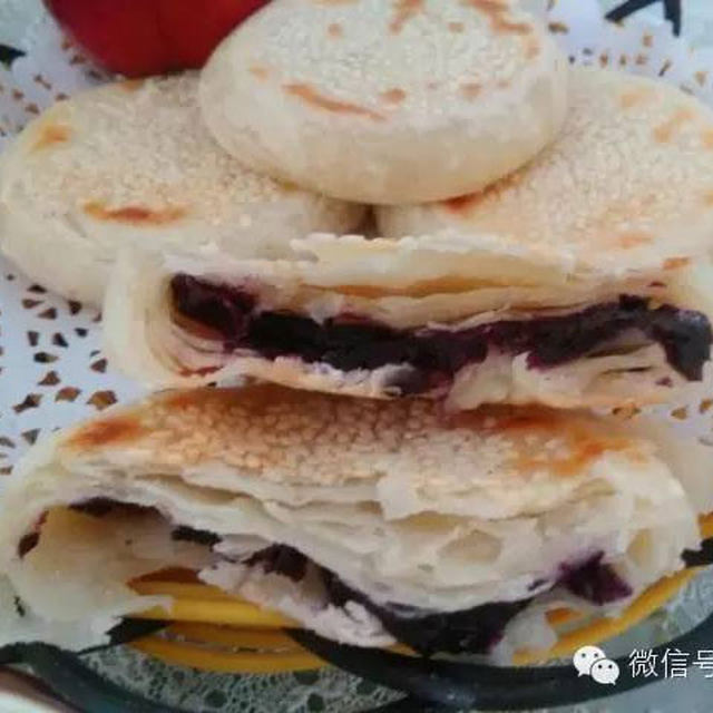 蓝莓馅烧饼by：普蓝高科蓝莓美食特约撰稿人