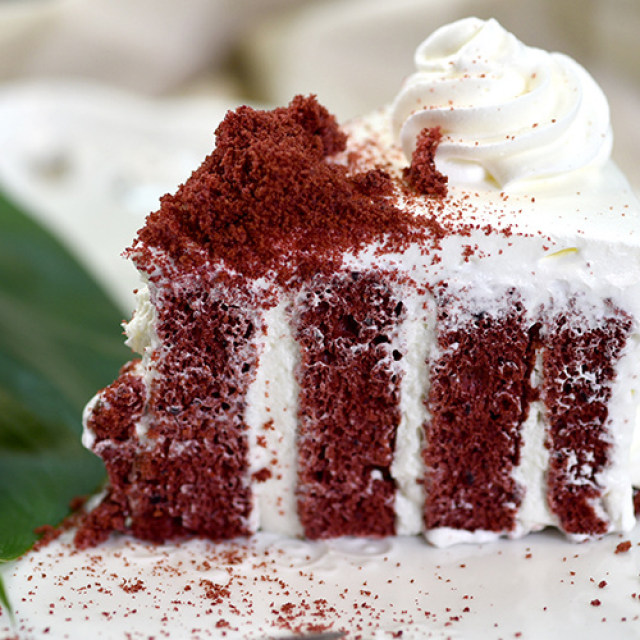德普烤箱食谱——红丝绒漩涡蛋糕