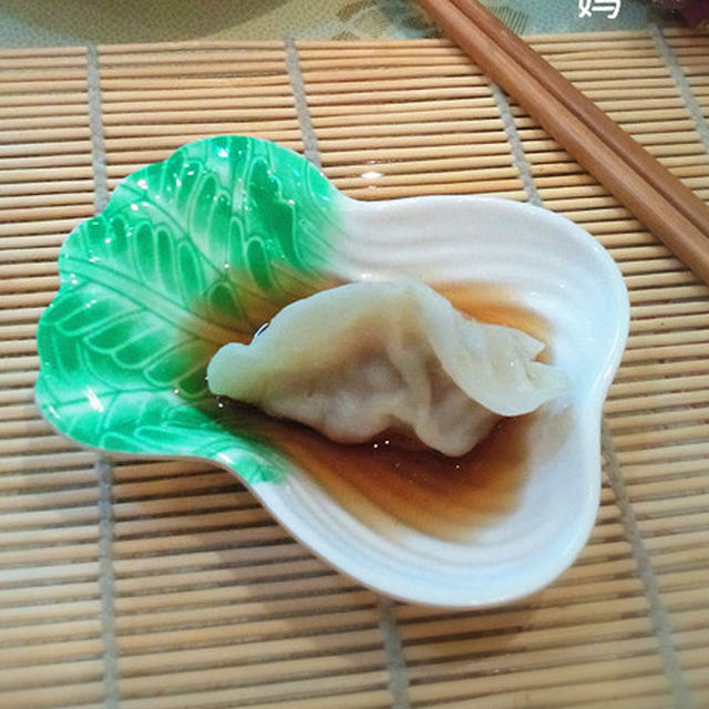 韭菜虾仁水饺