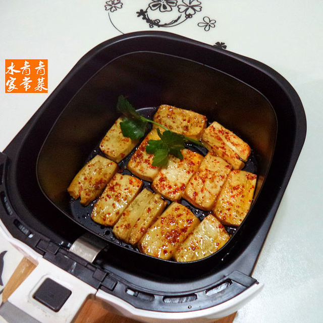 牛肉味豆腐片--空气炸锅版