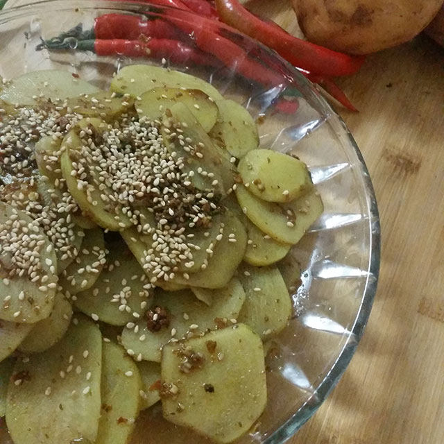 香芝麻土豆片