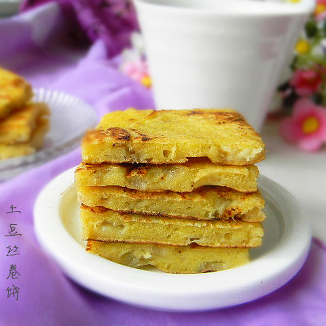 杂面香蕉饼