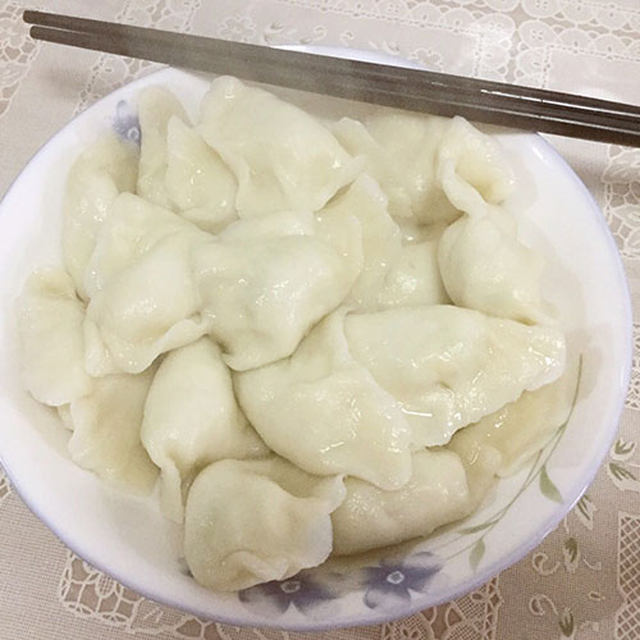 黄瓜鸡蛋饺子