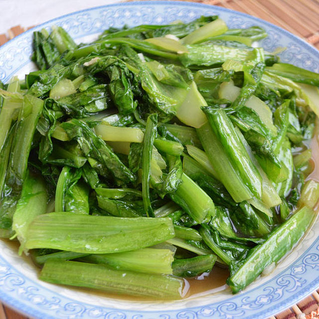 素炒油麦菜