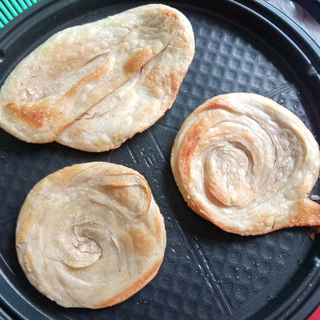 饺子皮千层饼