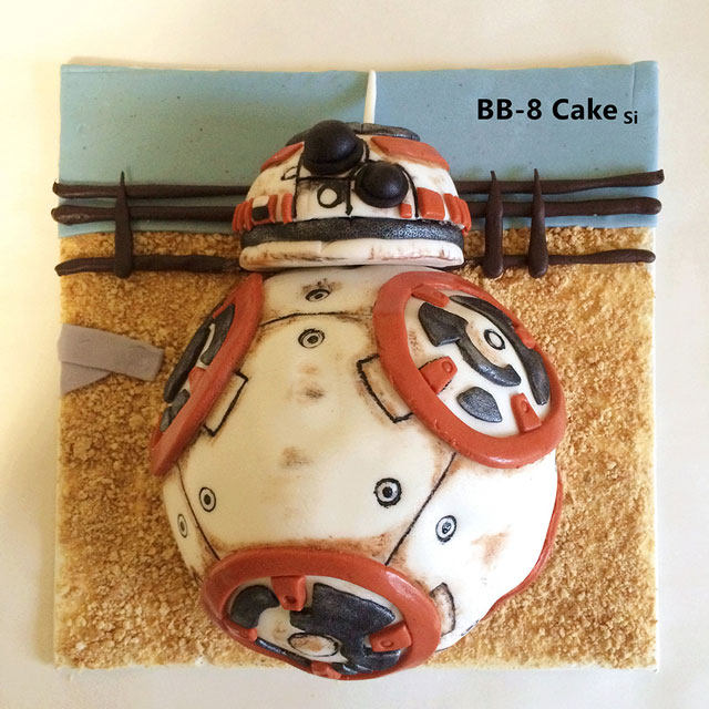 星球大战BB8蛋糕