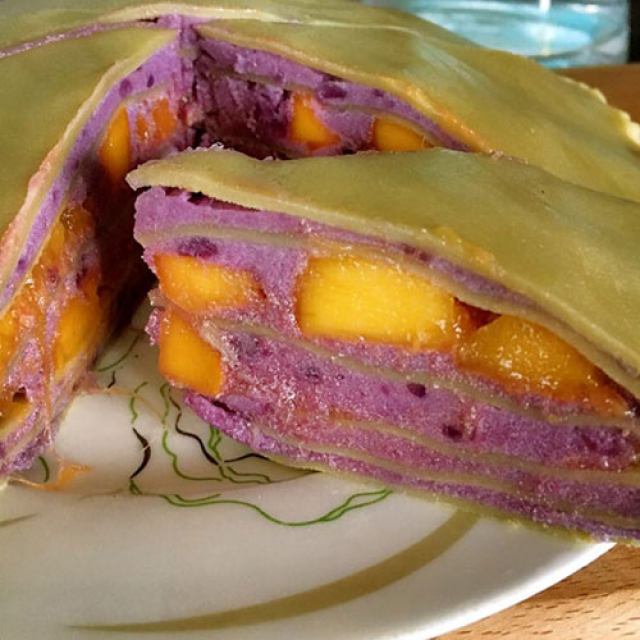 紫薯芒果千层