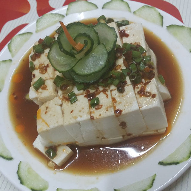 小葱拌豆腐