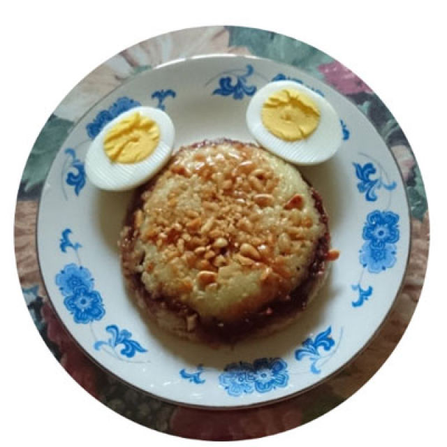 桂花豆沙糯米糕-糯米糕的家常做法