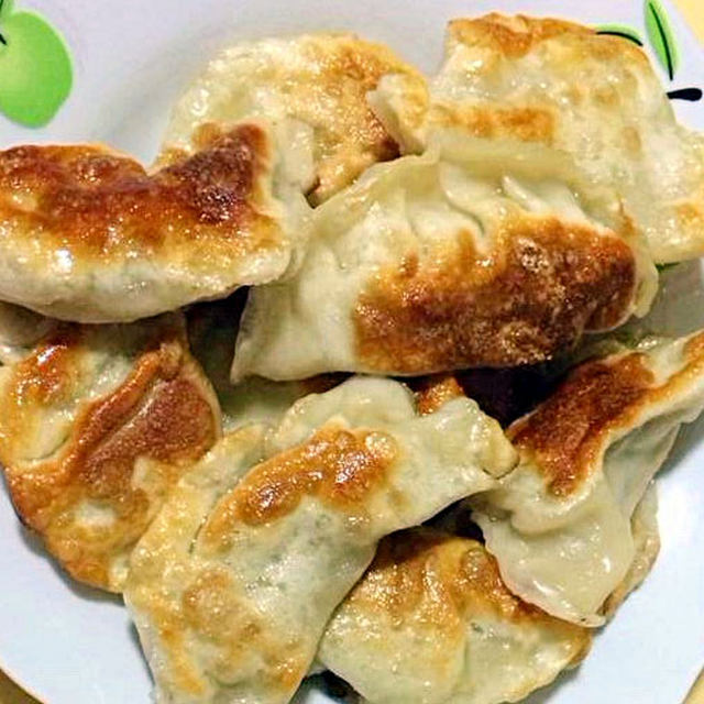 土猪肉大白菜煎饺