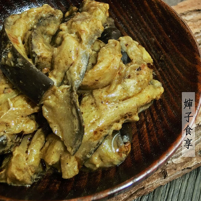 海味麻汁茄条