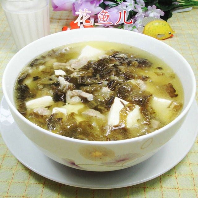 猪肉酸菜豆腐汤 