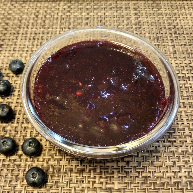 蓝莓葡萄果酱