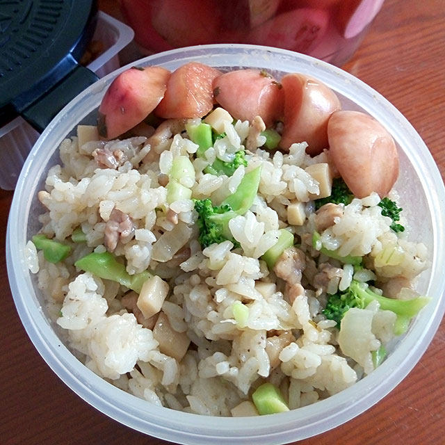 上班族少油营养炒饭