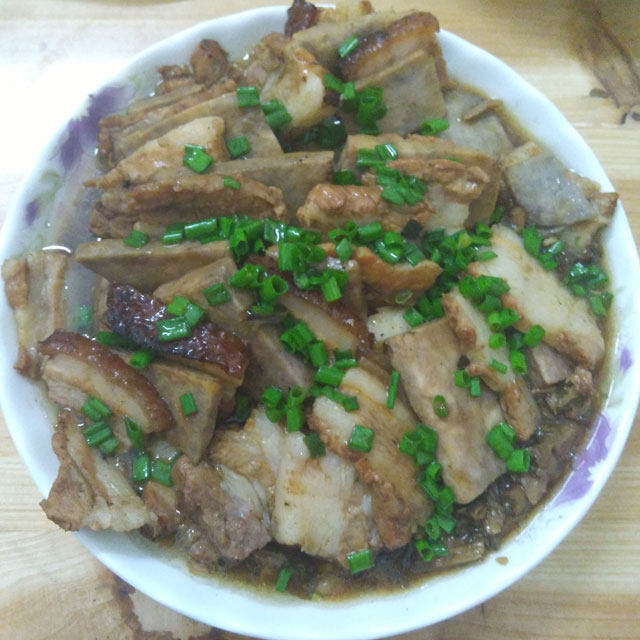 简易版梅菜扣肉