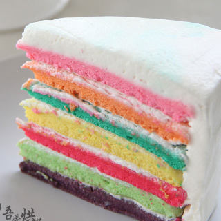 七色绚丽 梦幻の约—彩虹蛋糕