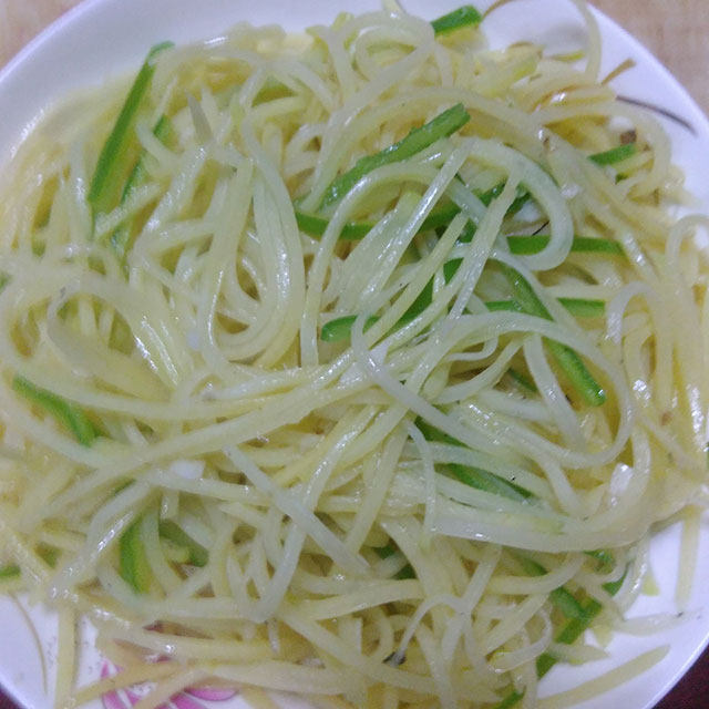 青椒土豆丝