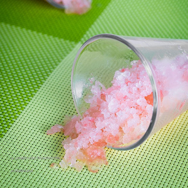白蜜西柚水晶冰沙