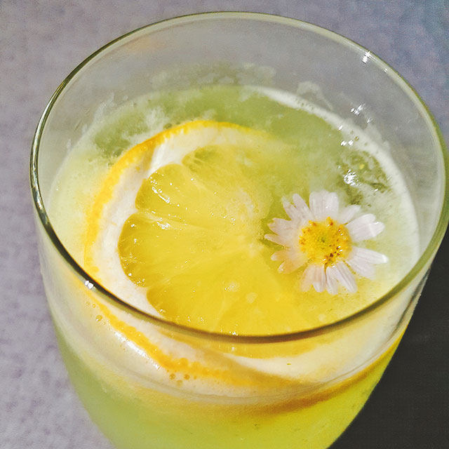黄瓜柠檬鸡尾酒——名为“八月午后”