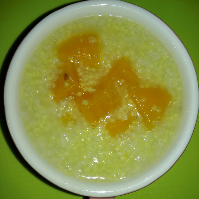黄小米红薯粥
