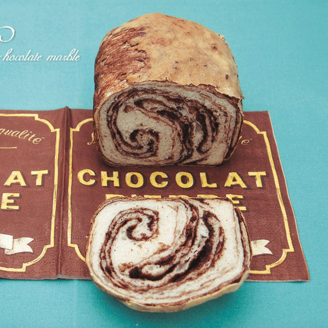巧克力大理石面包
