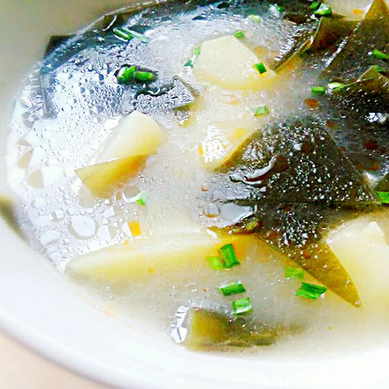 土豆海带汤图片图片